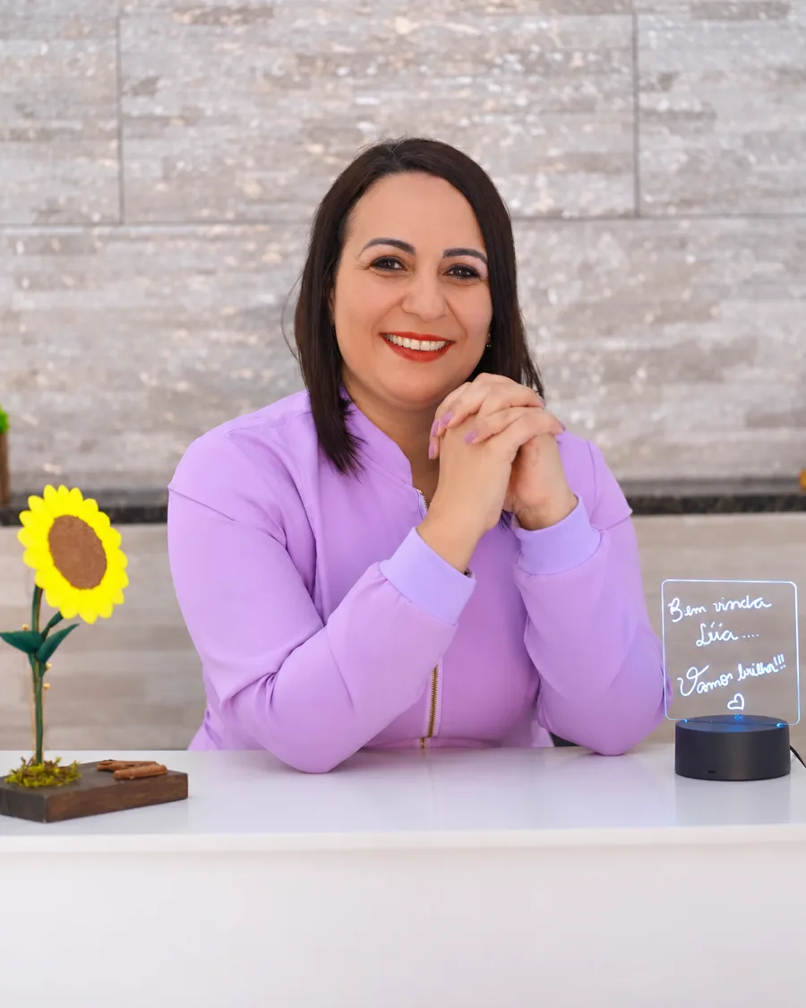 Patrícia Lima no consultório